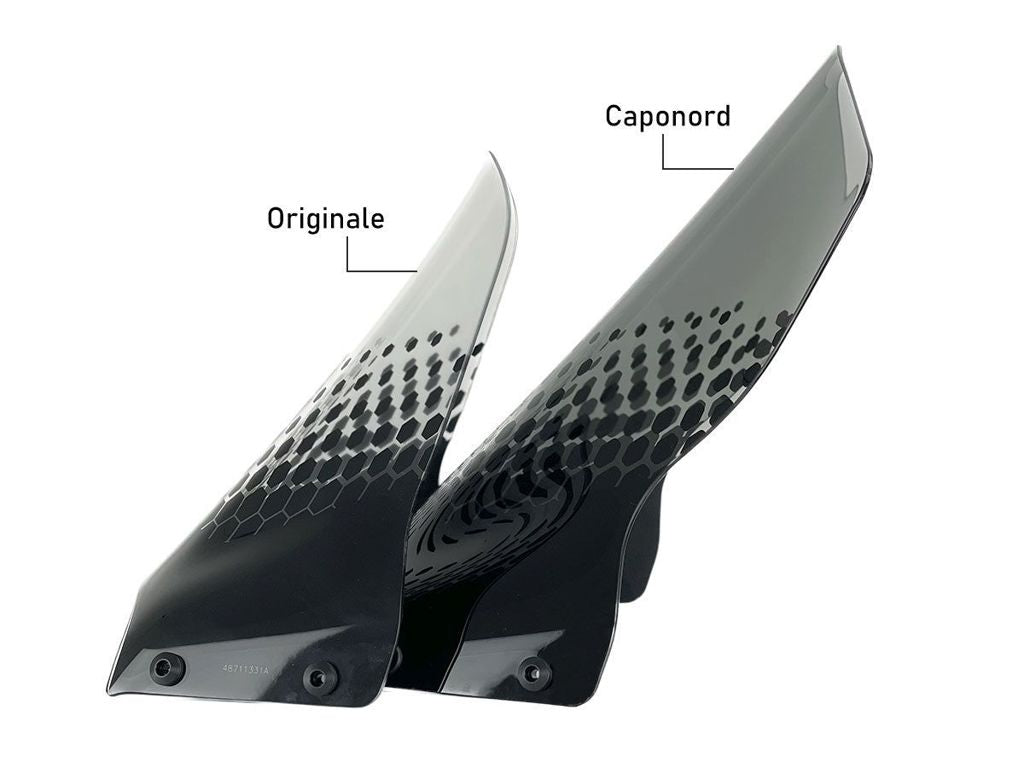 Pare-brise de remplacement Caponord WRS Ducati Desert X '22- transparent