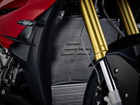 Ensemble de caches de radiateur/refroidisseur d'huile noir Evotech Performance BMW S1000RR '09-11