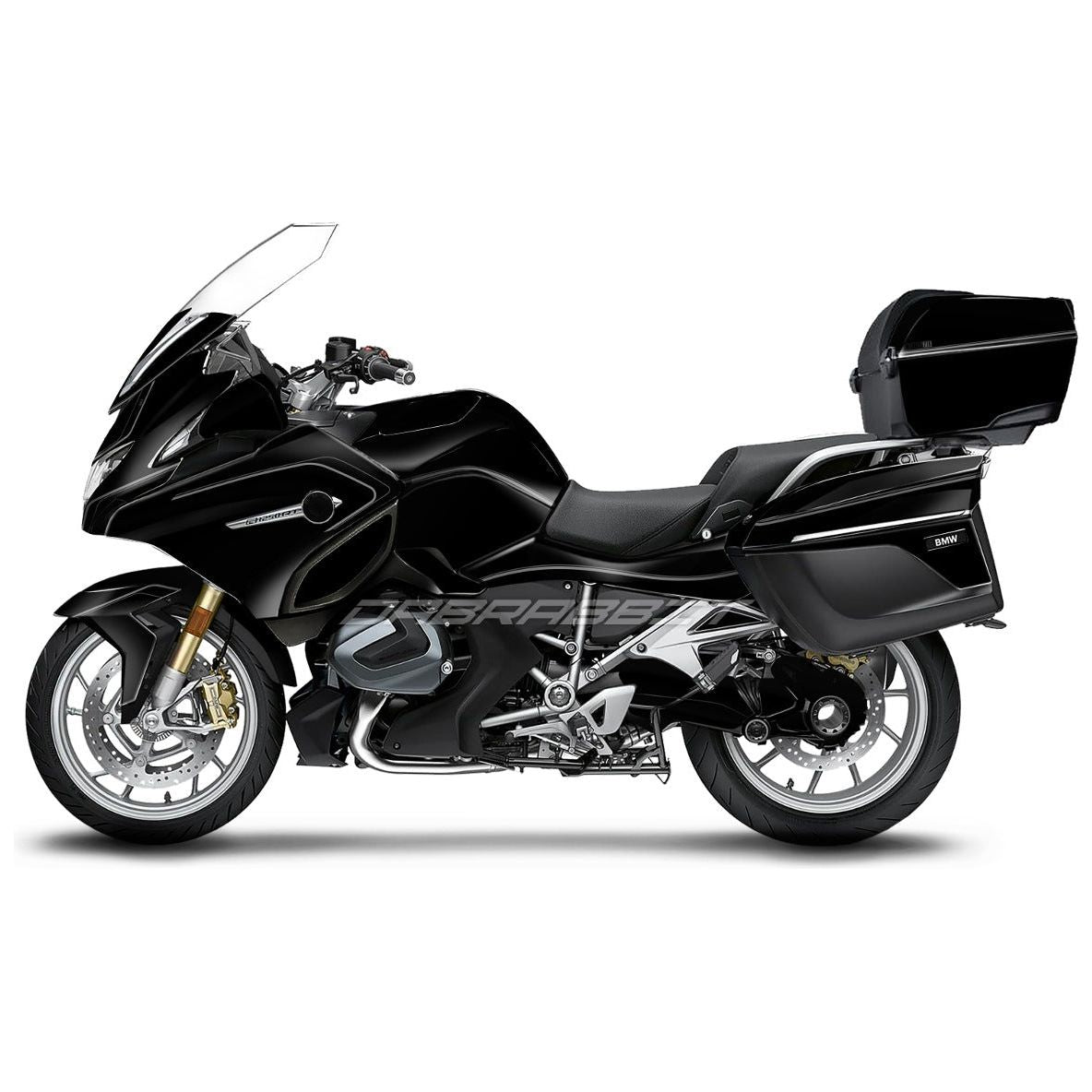 Jeu d'autocollants BMW R 1200/1250 RT noir