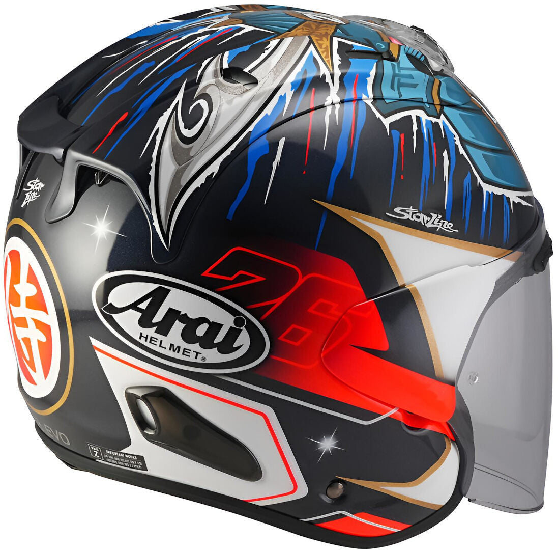 Casque Jet Arai SZ-R EVO Pedrosa Shogun