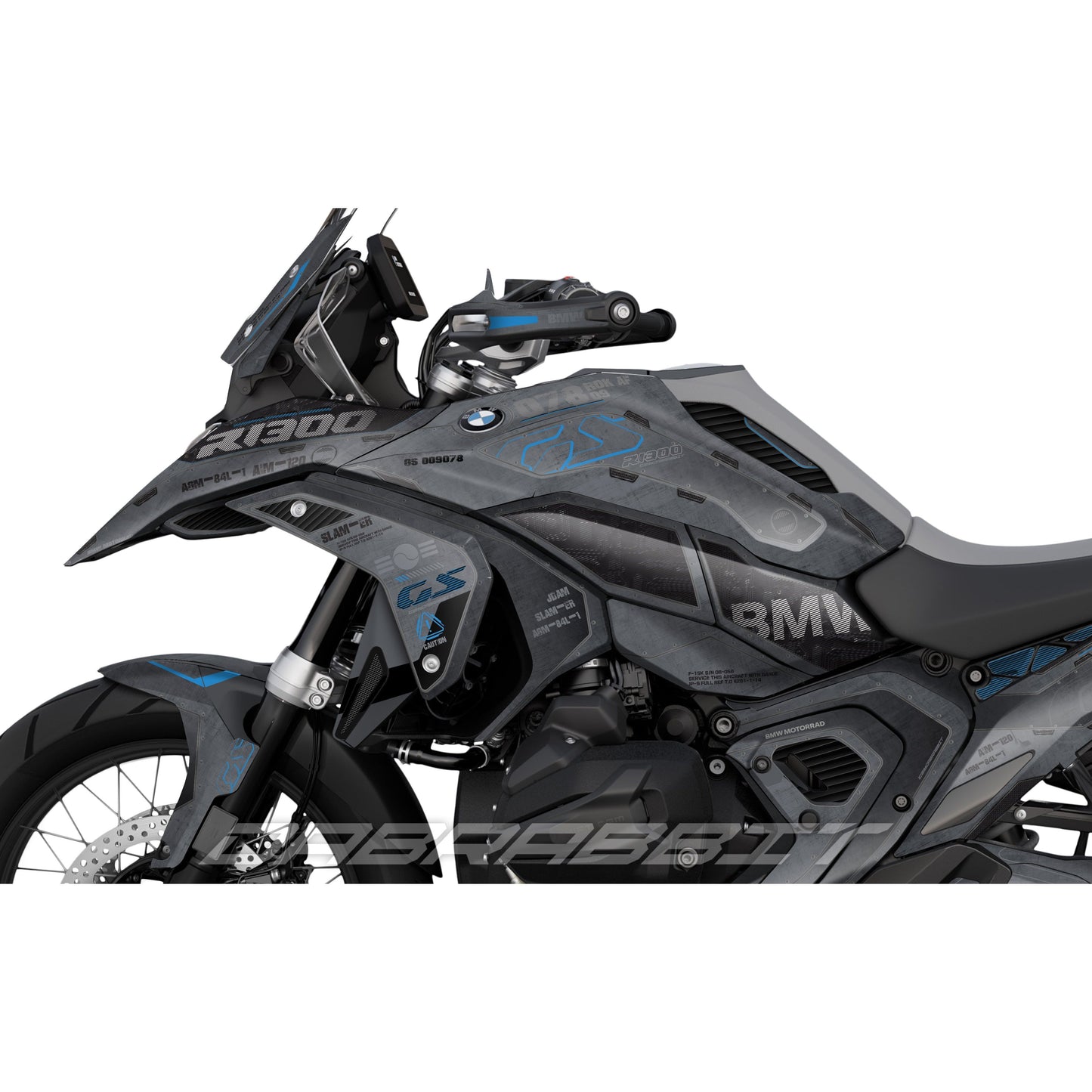 Jeu d'autocollants BMW R1300GS (F15K-GSK)