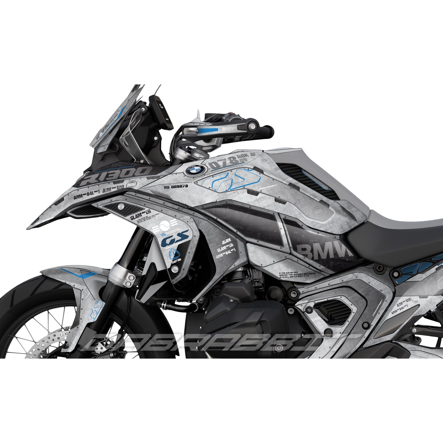 Jeu d'autocollants BMW R1300GS (F15K-WSK)