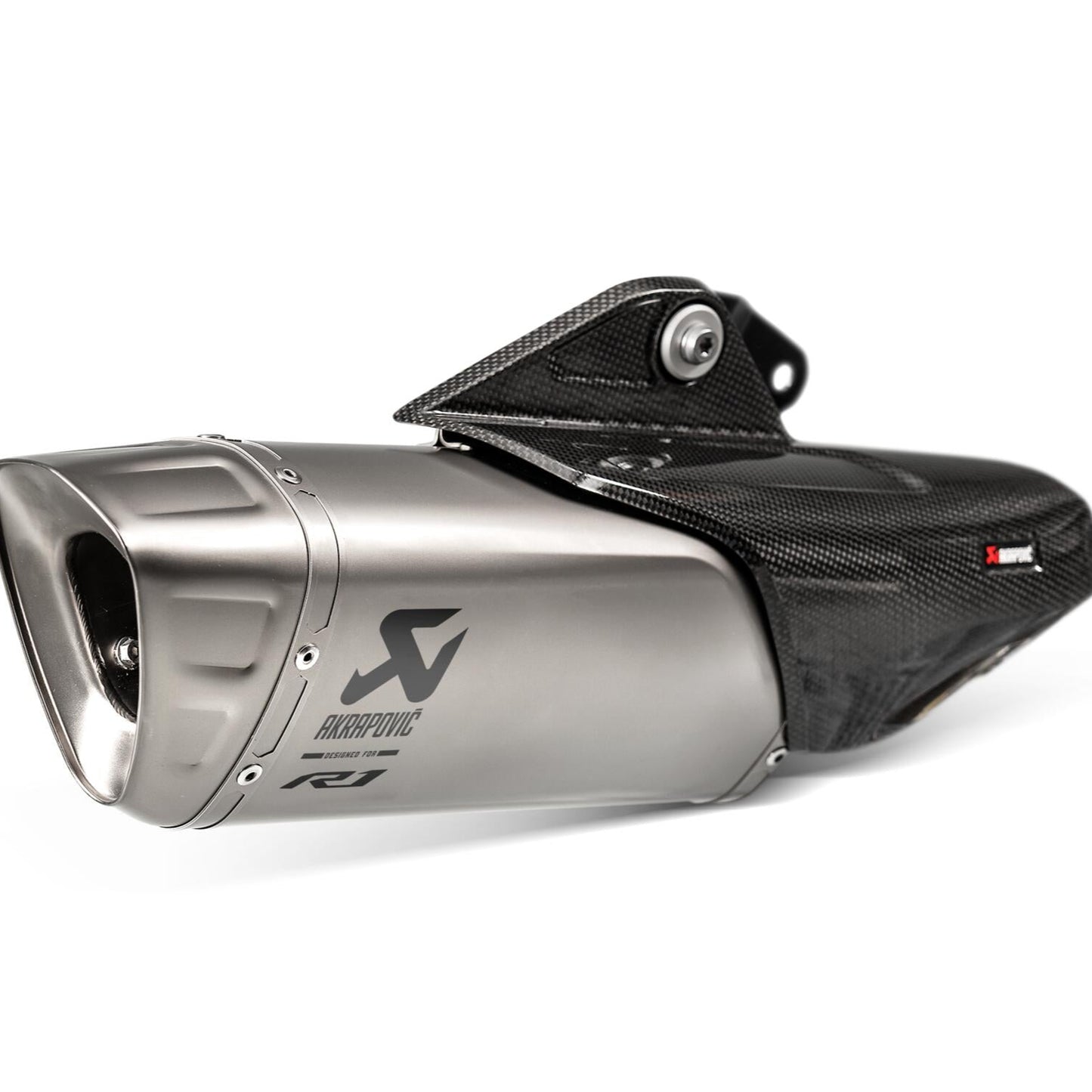 Silencieux en titane à enfiler