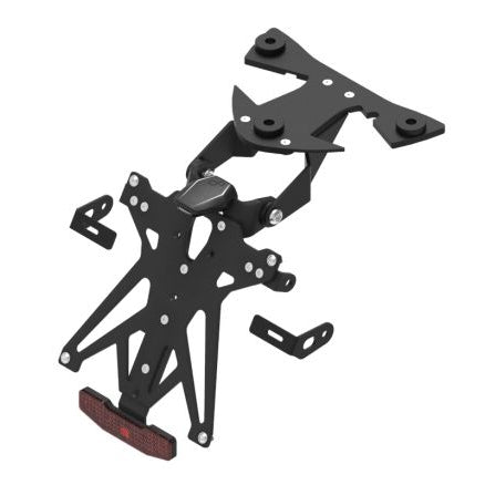 KIT SUPPORT DE PLAQUE D'IMMATRICULATION RÉGLABLE LIGHTTECH BMW S 1000 RR 2009-2018