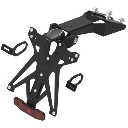 KIT SUPPORT DE PLAQUE D'IMMATRICULATION RÉGLABLE LIGHTTECH KAWASAKI Z 650 2016-2024