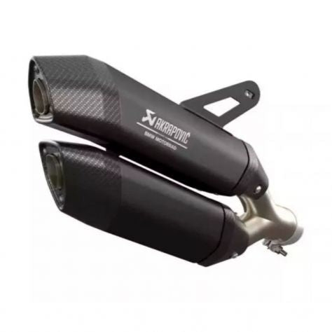 Silencieux d'échappement Akrapovic homologué en titane noir pour BMW R 1300 GS 2023-2024