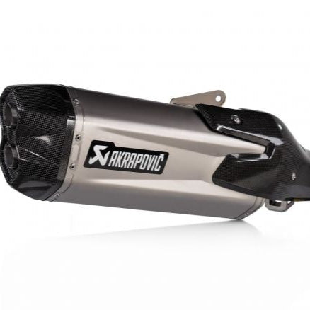 SILENCIEUX SLIP-ON EN TITANE HOMOLOGUÉ AKRAPOVIC HONDA NT 1100 2022-2024