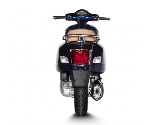SILENCIEUX AKRAPOVIC EN ACIER INOXYDABLE NOIR POUR VESPA GTS 300 2021-2024