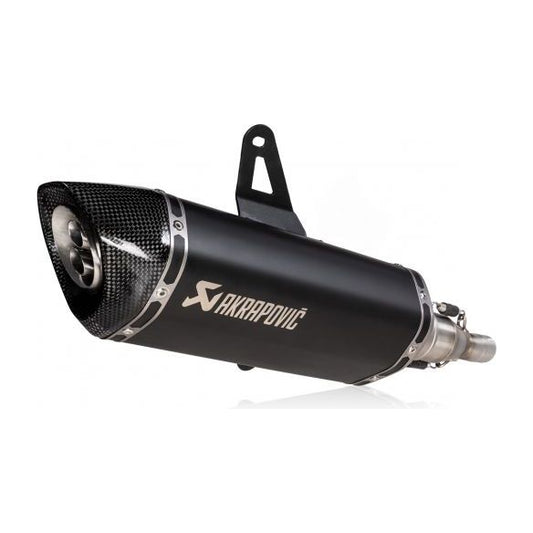 Silencieux Akrapovic noir titane pour Italjet Dragster 125 (2021-2024)