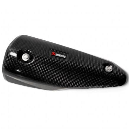 BOUCLIER THERMIQUE EN CARBONE AKRAPOVIC KAWASAKI NINJA 500 / Z 500 2024