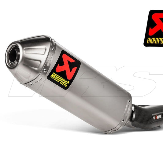 SILENCIEUX D'ÉCHAPPEMENT AKRAPOVIC TITANE YAMAHA TENERE 700 2019-2020