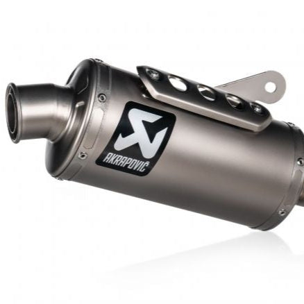 ÉCHAPPEMENT AKRAPOVIC SLIP ON SILENCIEUX TITANE TRIUMPH SCRAMBLER 400