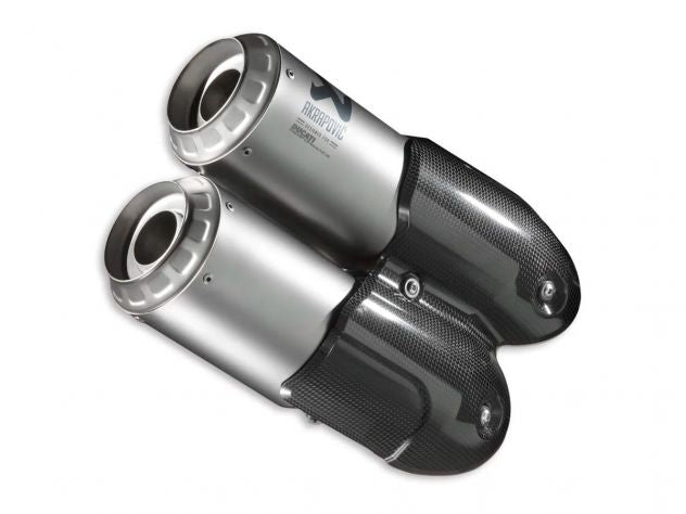 PAIRE DE SILENCIEUX AKRAPOVIC EN TITANE DUCATI PANIGALE SUPERSPORT 950 / S 21-23 OFFICIEL DUCATI