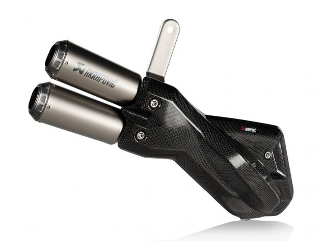 SILENCIEUX AKRAPOVIC SLIP ON TITANE DUCATI MULTISTRADA V2/S 2022-2023