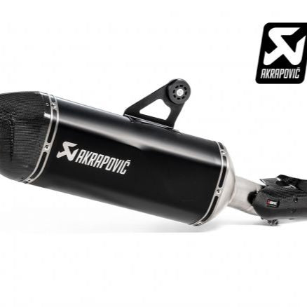 SILENCIEUX AKRAPOVIC TITANE NOIR BMW R 1250 GS / ADVENTURE 2019-2023