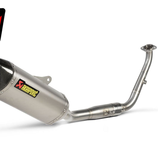 Ligne d'échappement complète Akrapovic Titane Carbone pour Yamaha YZF R 125 2021-2024