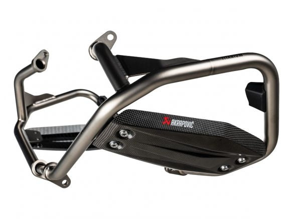ENSEMBLE DE BARRES DE PROTECTION INFÉRIEURES AKRAPOVIC EN TITANE BMW R 1300 GS 2023-2024