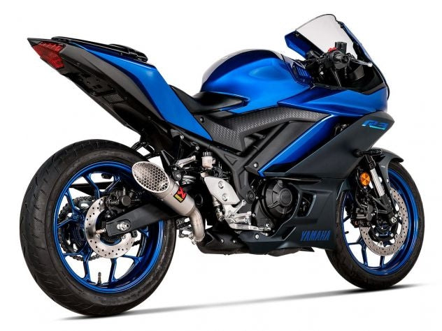 Silencieux Akrapovic en titane pour Yamaha MT-03 2022-2024