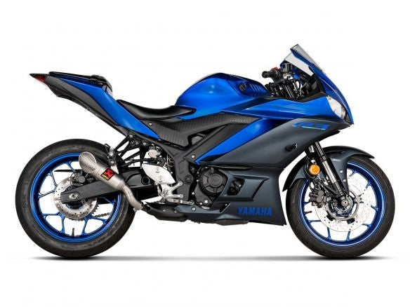 Silencieux Akrapovic en titane pour Yamaha MT-03 2022-2024