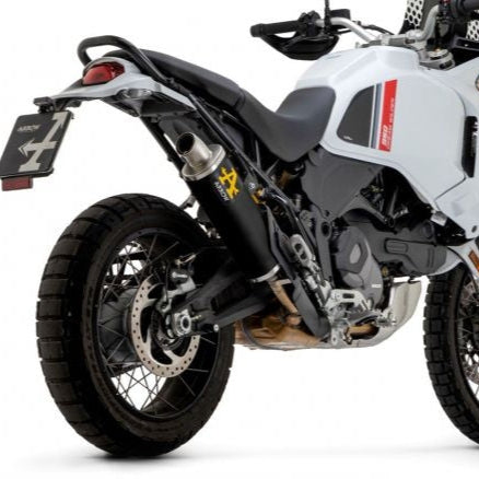 SILENCIEUX ALUMINIUM NOIR ARROW INDY RACE HOMOLOGUÉ DUCATI DESERT