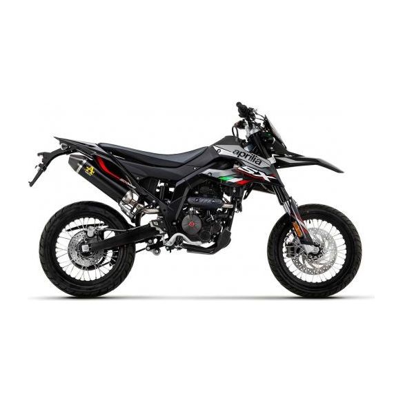 Silencieux Arrow Aluminium Foncé Thunder pour Aprilia RX / SX 125 (2021-2024)