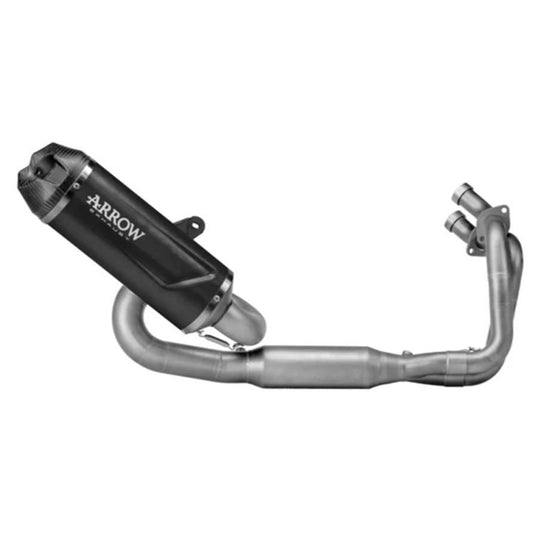 Ligne complète ARROW INDY RACE EVO en aluminium foncé homologué pour Yamaha MT-09/SP 2024