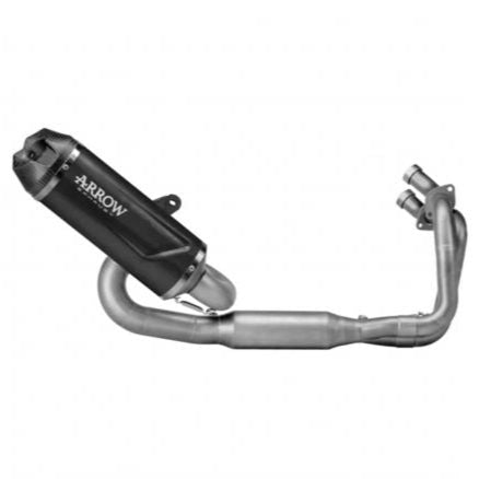 ARROW INDY RACE EVO RACING SYSTÈME COMPLET ALUMINIUM FONCÉ KAWASAKI Z 650 2024