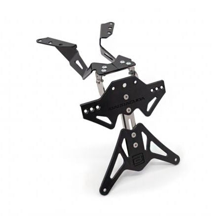 PLAQUE D'IMMATRICULATION ALUMINIUM BARRACUDA YAMAHA T-MAX 560 2022-2023