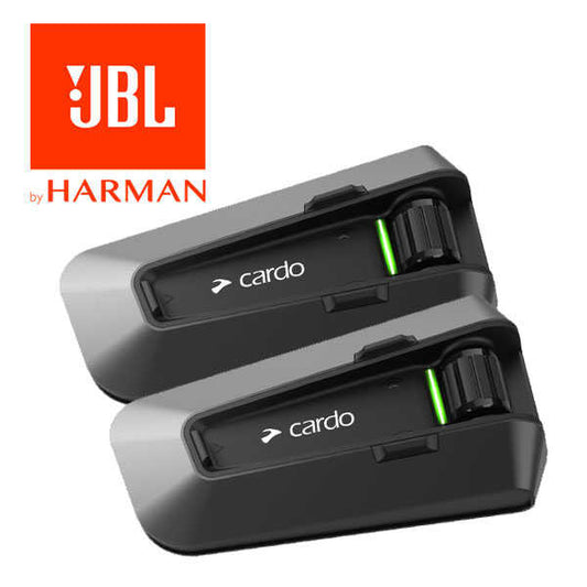 Cardo scala rider PACKTALK EDGE son JBL duo intercom conférence DMC 15 motards 1,6 KM double