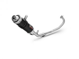 Ligne d'échappement complète Akrapovic Titane Carbone pour Yamaha MT-125 2021-2024