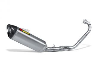 Ligne d'échappement complète Akrapovic Titane Carbone pour Yamaha MT-125 2021-2024