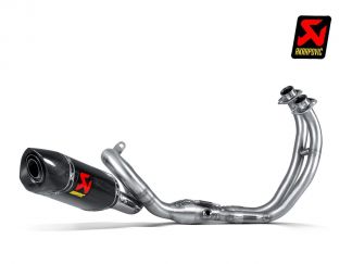 Pot d'échappement complet Akrapovic Homologué Racing Titane pour Yamaha MT-07 / FZ-07 2021-2024