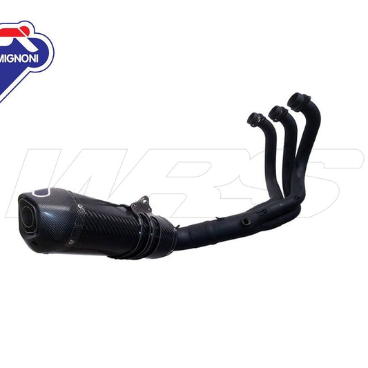 Pot d'échappement complet Termignoni Carbon Black pour Yamaha MT-09 2014-2020