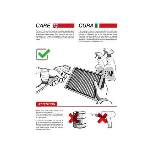 Filtre Sprint Aprilia Touareg 660 2022-2023