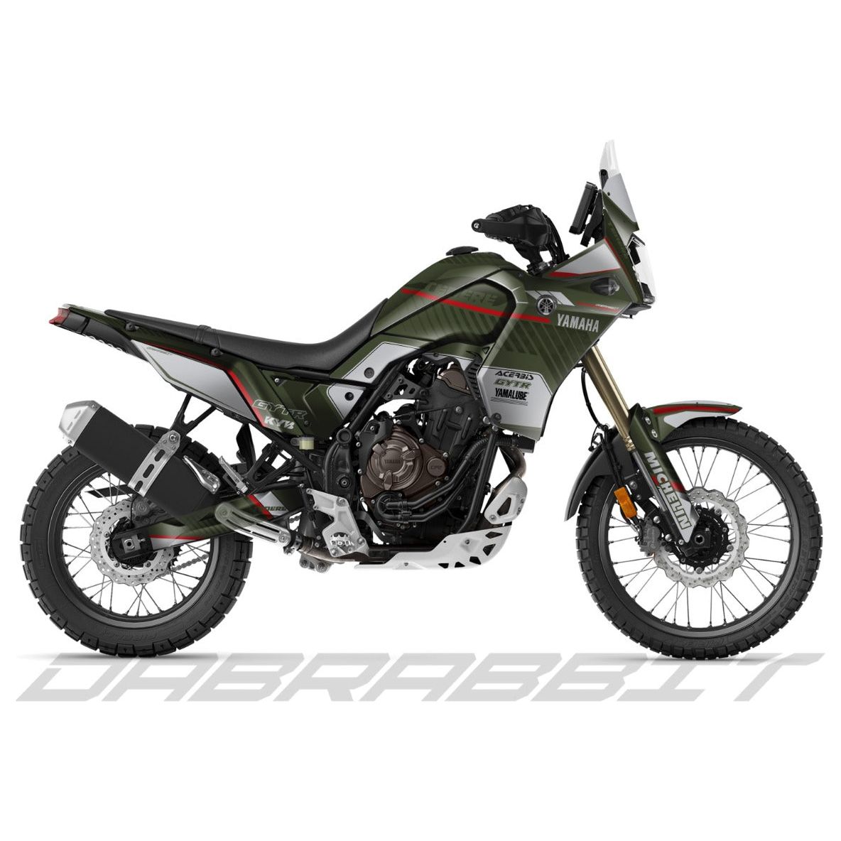 Jeu d'autocollants YAMAHA TENERE 700 / T7 (ST-KK)