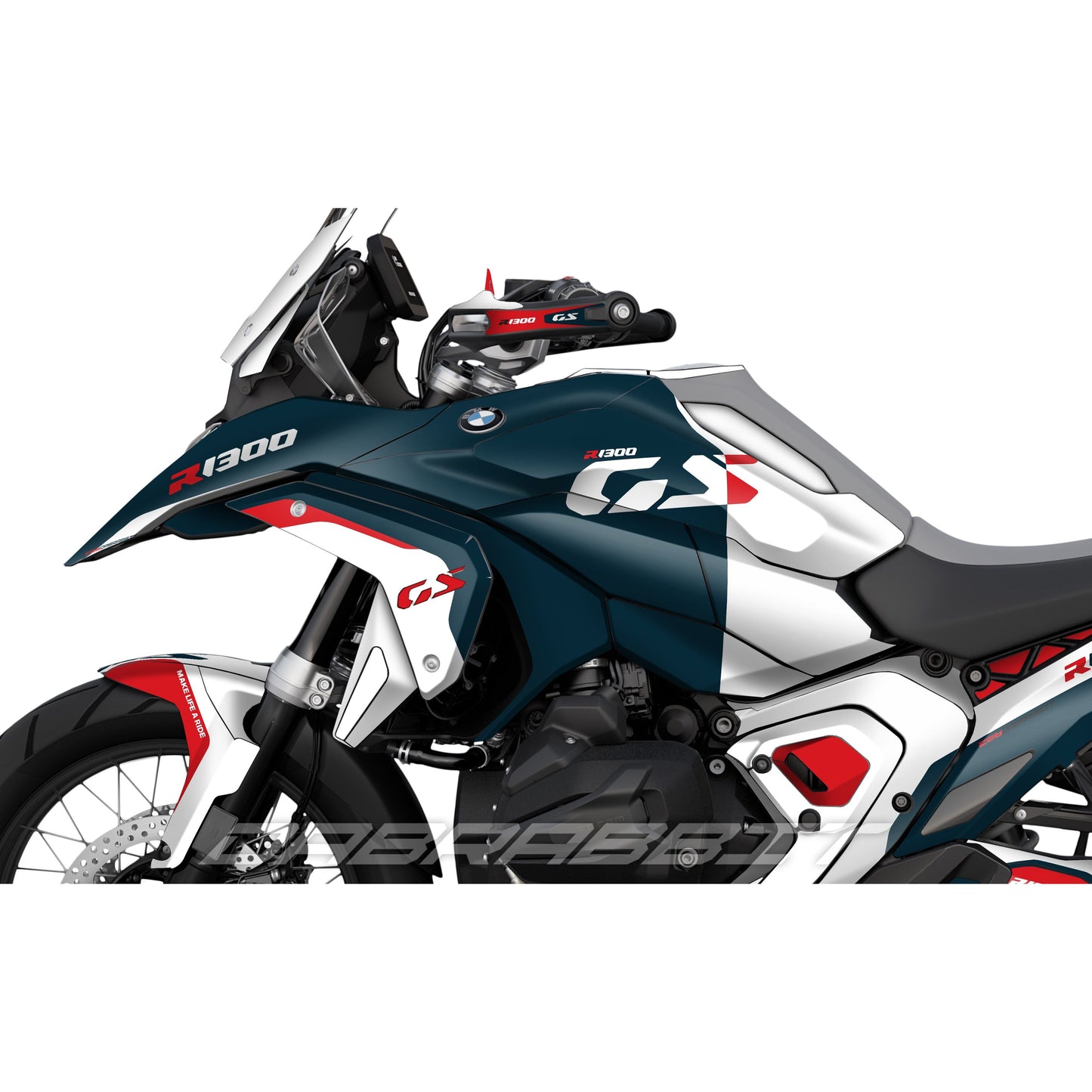 Pack d'autocollants BMW R1300GS
