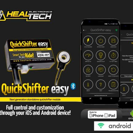 LEVIER DE VITESSES ÉLECTRONIQUE WI-FI HEALTECH BMW R 1250 GS / ADV 2019-2024