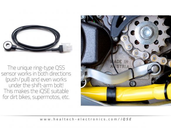 LEVIER DE VITESSES ÉLECTRONIQUE WI-FI HEALTECH BMW R 1250 GS / ADV 2019-2024