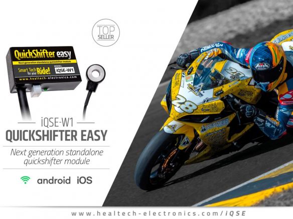 LEVIER DE VITESSES ÉLECTRONIQUE WI-FI HEALTECH BMW R 1250 GS / ADV 2019-2024