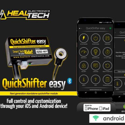 LEVIER DE VITESSES ÉLECTRONIQUE WI-FI HEALTECH KAWASAKI NINJA 1000 H2 SX/SE 2023-2025