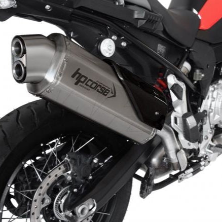 Silencieux d'échappement HP CORSE 4 TRACK R en titane pour BMW F 750 GS 2018-2023