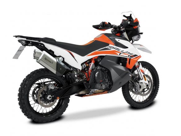 SILENCIEUX HP CORSE 4-TRACK R COURT TITANE KTM ADVENTURE 890 / R 2021-2023