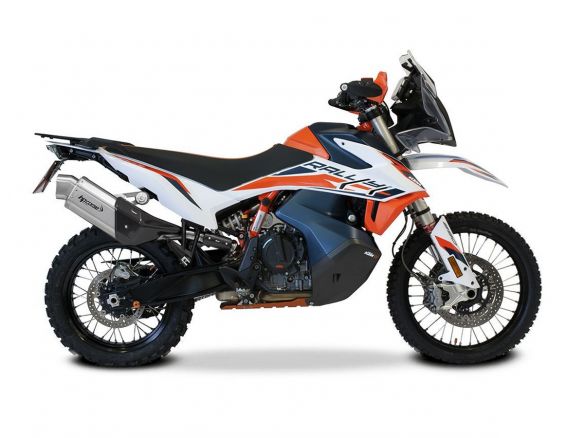 SILENCIEUX HP CORSE 4-TRACK R COURT TITANE KTM ADVENTURE 890 / R 2021-2023