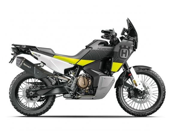 SILENCIEUX HP CORSE SPS CARBONE COURT ACIER NOIR HUSQVARNA NORDEN 901 2022