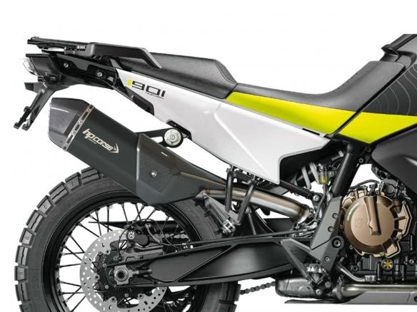 SILENCIEUX HP CORSE SPS CARBONE COURT ACIER NOIR HUSQVARNA NORDEN 901 2022