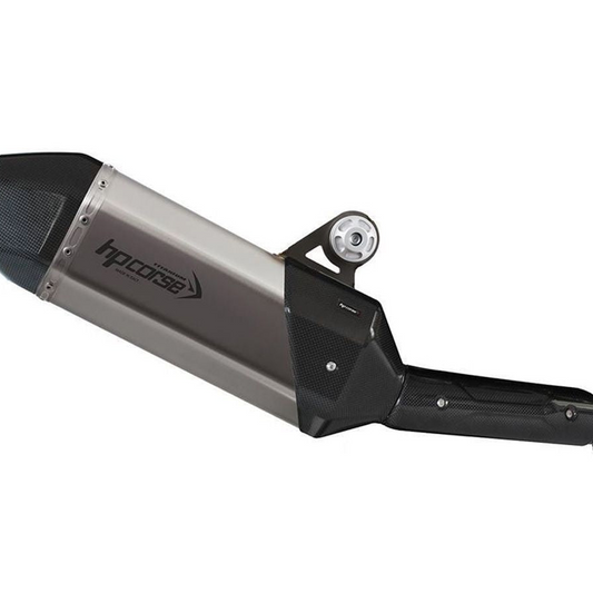 SILENCIEUX HP CORSE SPS CARBONE COURT TITANE YAMAHA TENERE 700 2019-2023