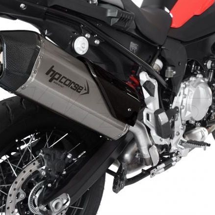 Silencieux d'échappement HP Corse 4 Track R noir pour BMW F850GS 2019-2020