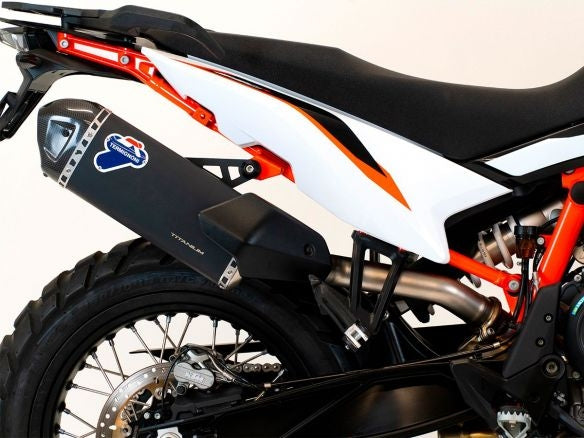 SILENCIEUX EN TITANE NOIR HOMOLOGUÉ KT3208040INC TERMIGNONI KTM 790 ADVENTURE 2023-2024