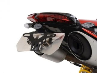 KIT DE PLAQUE D'IMMATRICULATION BARRACUDA POUR CLIGNOTANTS D'ORIGINE DUCATI HYPERMOTARD 950 20-21