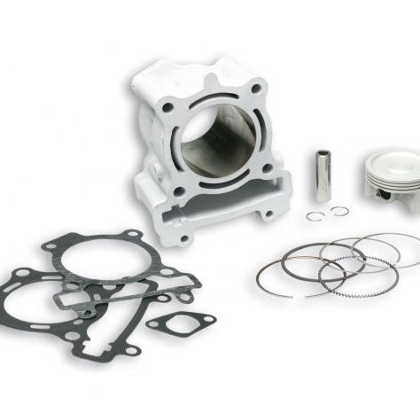 Cylindre en aluminium MALOSSI de 63 mm, axe de 14 mm, H2O I-TECH 4 temps, Yamaha X MAX 125 IE 4T LC EURO 4 2017+ (E3V9E)